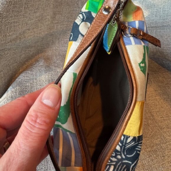 Coach 40430 Hamptons Patchwork Top Handle Bag - Picture 6 of 7